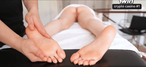 Slick Soles and Hard Fuck: Oily Massage with a Twist