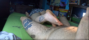 Worship Her Cum-Covered Toes After That Perfect Orange Pedicure